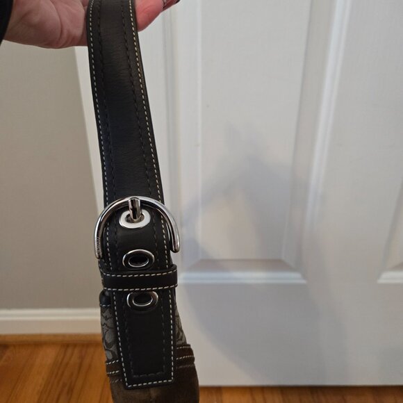 Coach Brown Suede Y2K soho shoulder bag - Picture 8 of 16